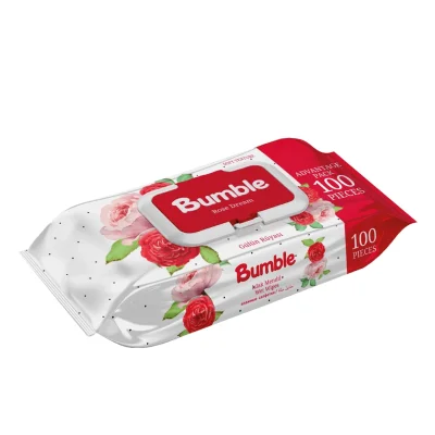 Bumble Wet Wipes Rose Dream 120 Count
