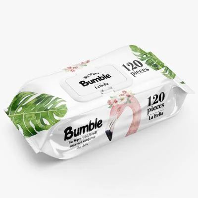 Bumble Wet Wipes 120 Pcs (La Bella) X12
