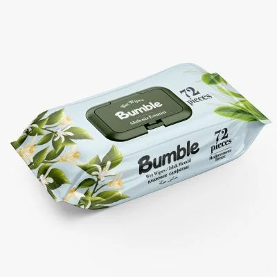 Bumble Wet Wipes 72 Pcs (Mediterranean Breeze) X12