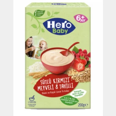 Ülker Hero Baby Red Fruit Baby Food 200 gr