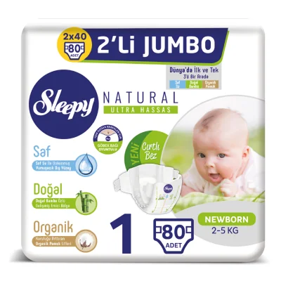 Sleepy Jumbo Packet No: 1 80 pc