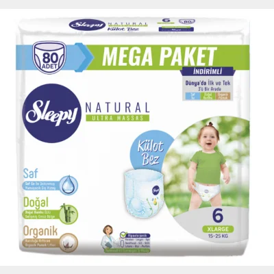 Sleepy Pants Diapers Mega Packet No:6 80 pc