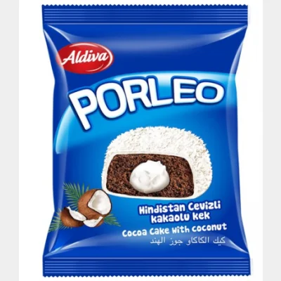 Aldiva Porleo Coconut Cocoa Cake 35 Gr