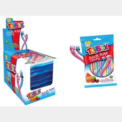 Toybox Soft Candy Sour Rope  80 gr