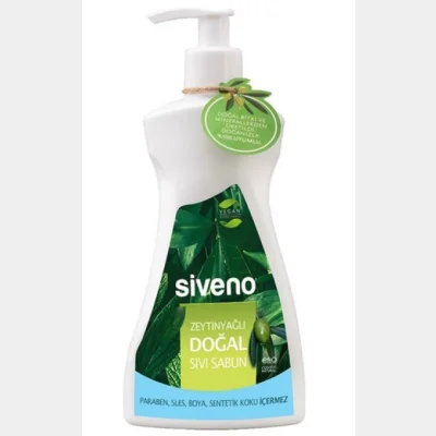 Siveno Natural Olive Oil Liquid Soap 300 Ml