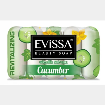 Evissa Beauty Soap Cucumber 5x 55 GR