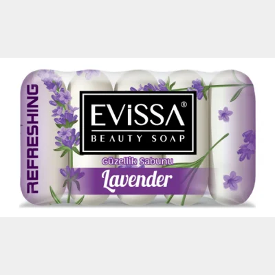 Evissa Beauty Soap Lavender 5x 55 GR