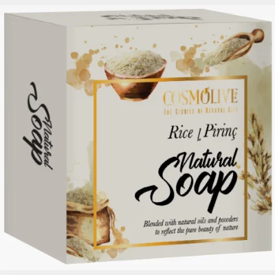 Cosmolive Natural Soap Rice 125 Gr
