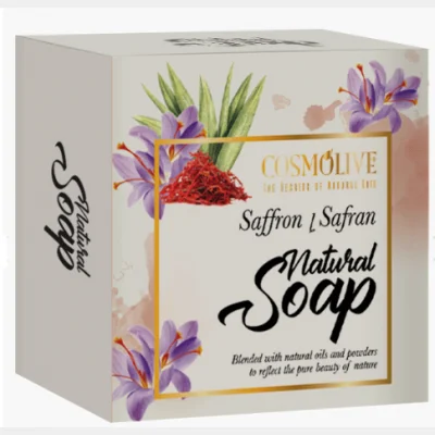 Cosmolive Natural Soap Saffron 125 Gr