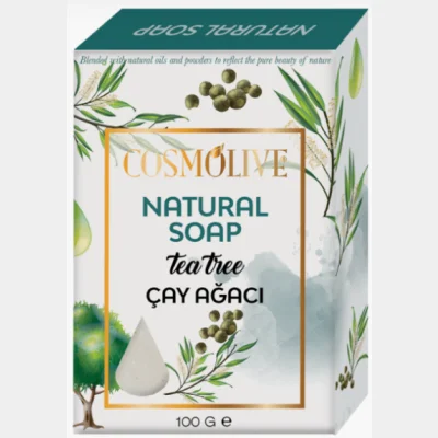 Cosmolive Natural Soap Tea Tree 100 Gr