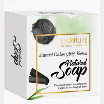 Cosmolive Natural Soap Activated Carbon 125 Gr