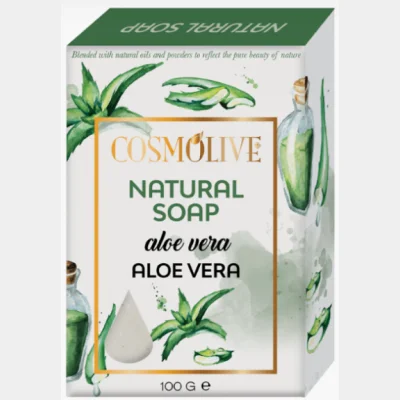 Cosmolive Natural Soap Aloe Vera 100 Gr