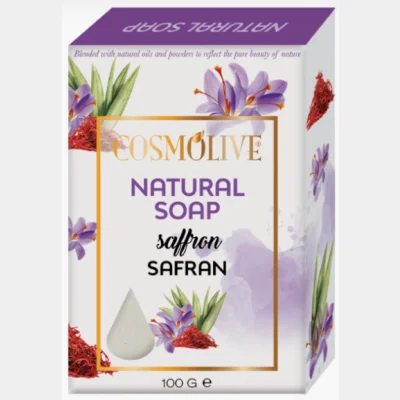 Cosmolive Natural Soap Saffron 100 Gr