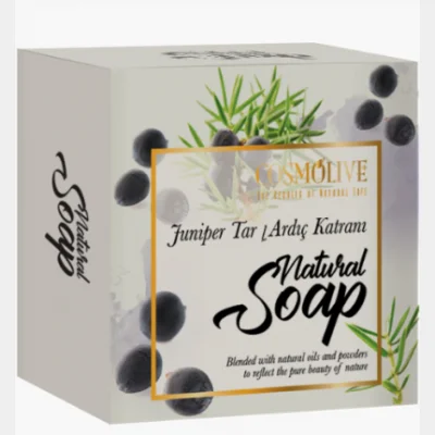Cosmolive Natural Soap Juniper Tar 125 Gr