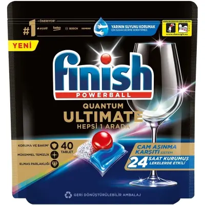 Finish Quantum Ultimate Dishwasher Tablets 40 Count