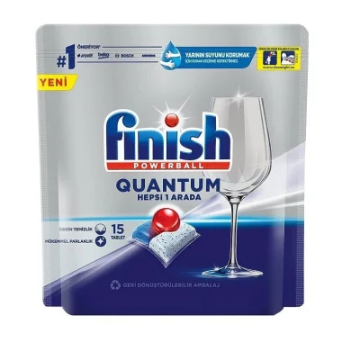 Finish Quantum Dishwasher Tablets 15 Count