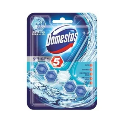 Domestos Toilet Block Ocean Freshness 5pc