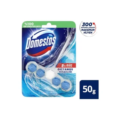 Domestos Toilet Block Ocean Forest Freshness Twin 5pc