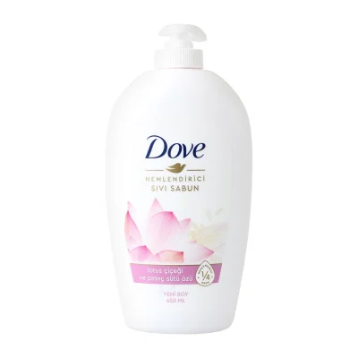 Dove Liquid Soap Lotus & Rice 450ml
