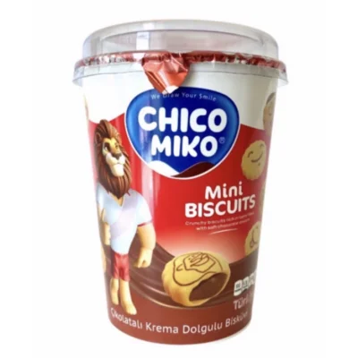 Chico Miko Mini Biscuits Chocolate Cream Cup 125g