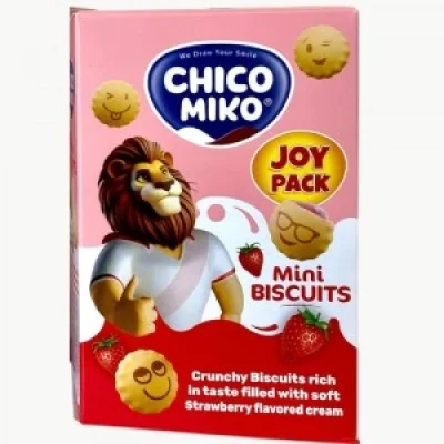 Chico Miko Mini Biscuits Strawberry Cream 40g