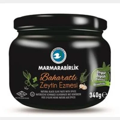 Marmarabirlik OlivePaste Spicy Glass 340 gr