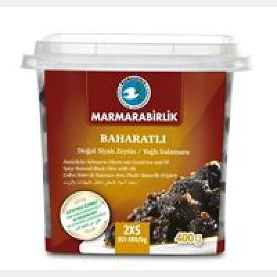 Marmarabirlik Black Oil Oily Brine Oil Size : 2XS 400 gr