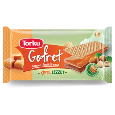 Torku Wafer Caramel-Hazelnut Cream 40 gr