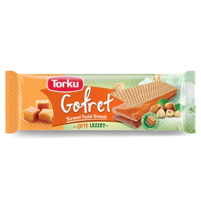 Torku Wafer Caramel-Hazelnut Cream 142 gr