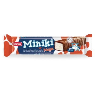 Torku Miniki Milky Nougat Bar 25 gr