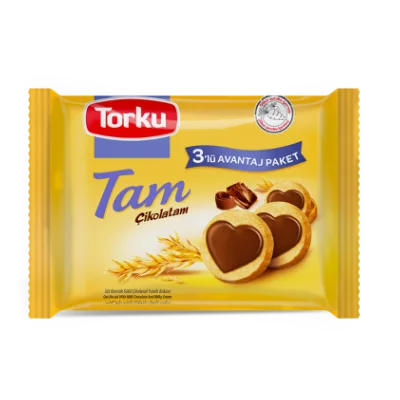 Torku Oatmeal-Chocolate Biscuit Cream  3X83 gr