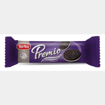 Torku Premio Cocoa Biscuit With Milk Cream 86 gr