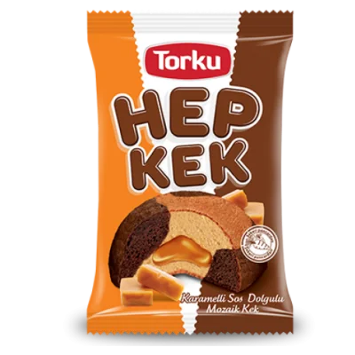 Torku Hepkek Mosaic Cake with Caramel Sauce 45 gr