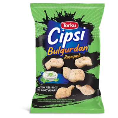 Torku Chips from Bulgur with Seasonal Greens and Yogurt Flavor 75 gr
