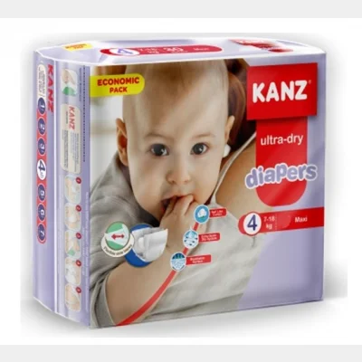 Kanz Diapers Ultra Package No:4 (7-18) 30 pcs