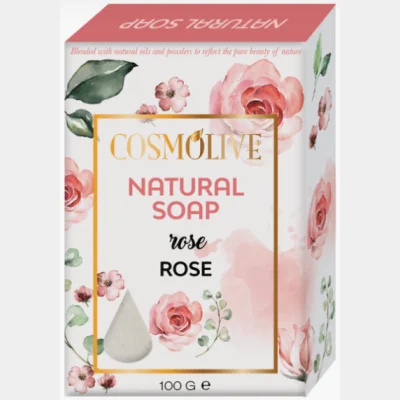 Cosmolive Natural Soap Rose 100 Gr