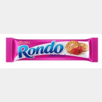 Ülker Rondo Creamy Biscuits with Strawberry 61 gr