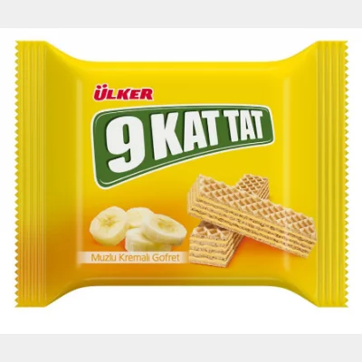 Ülker 9 Kat Tat Banana Wafer 39 gr