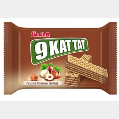 Ülker 9 Kat Tat Wafer with Hazelnut 39 gr