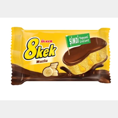 Ülker Dankek 8 Cakes with Banana 55 gr