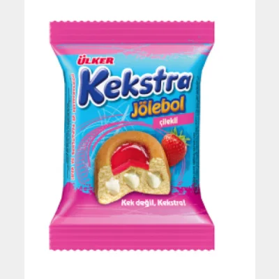Ülker Kekstra Jölebol Cake Strawberry 40 gr