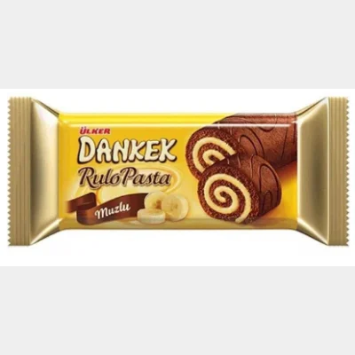 Ülker Dankek Roll Cake with Banana 235 gr
