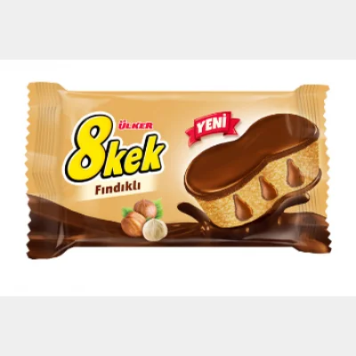 Ülker Dankek 8 Cake with Hazelnut 52 gr