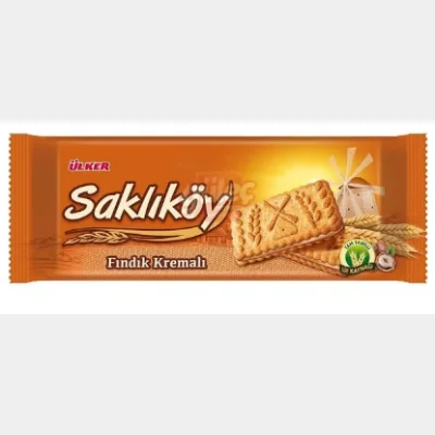 Ülker Saklıköy Hazelnut Cream Biscuits 100 gr