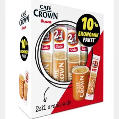 Ülker Cafe Crown 2 in 1 Plain 180 gr