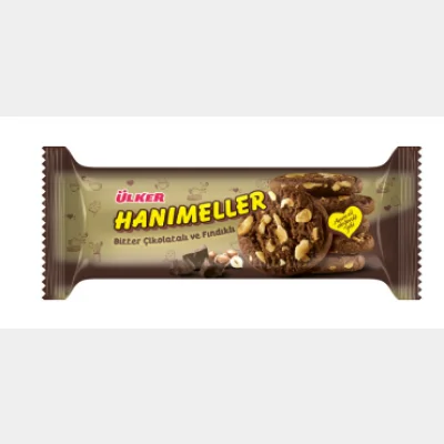 Ülker Hanımeller Dark Chocolate And Hazelnut 72 gr