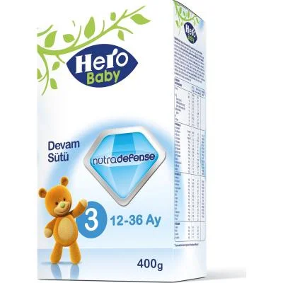 Hero Baby Follow-On Milk Nutradefense 3 400 gr