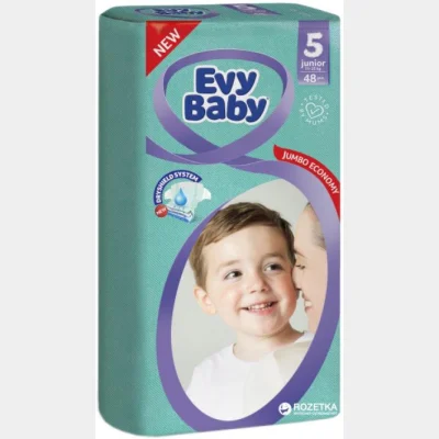 Evy Baby Jumbo Packet No 5 48 pc
