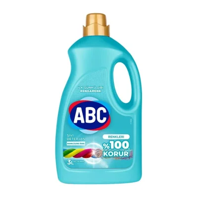 Liquid Detergent 3L Color 50 Washes