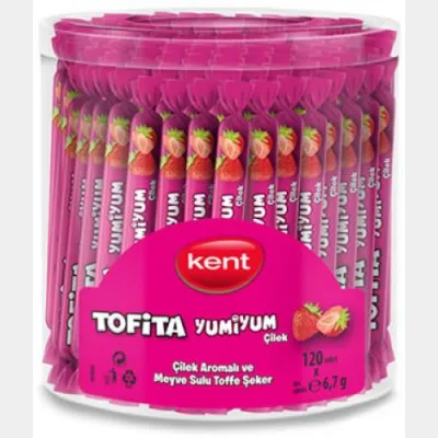 Yumiyum Candy Stick in Jar Strawberry 6.7 gr